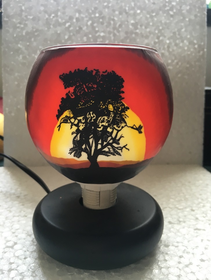 modern candle holder