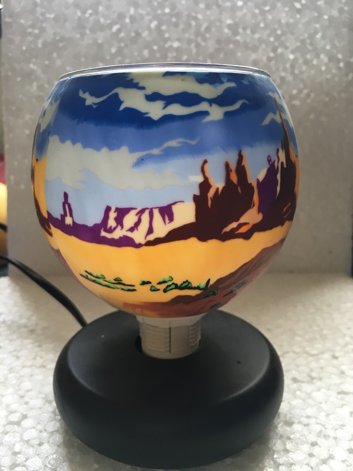 polymer clay candle jar